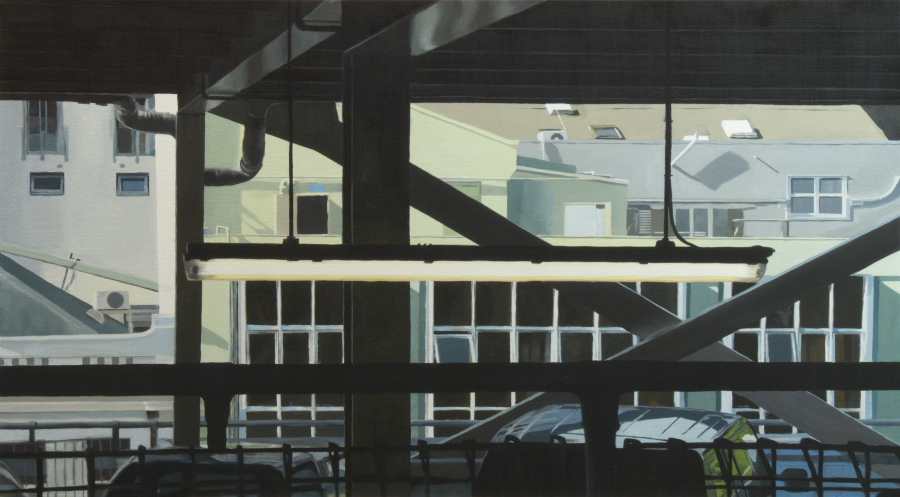 CP7 (flouro-restricted) / oil on linen / 76 x 137cm / 2010