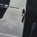 Man into shadow / oil on board / 43 x 43 cm / 2012 / Private Collection thumbnail