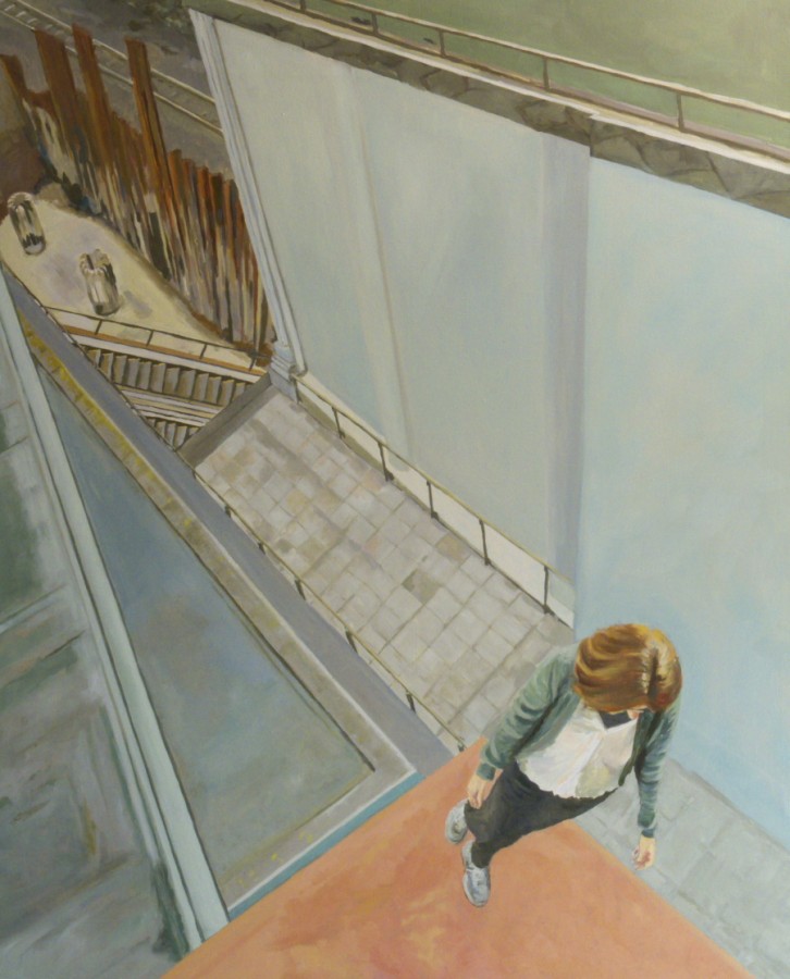 Roof / oil on canvas / 160 x 130cm / 2008