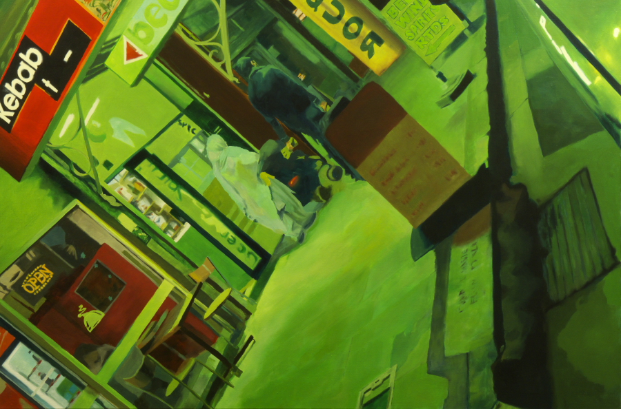 Untitled (grafton) / oil on linen / 91 x 137cm / 2010  / Private Collection