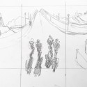 Preparatory drawing - all panels thumbnail