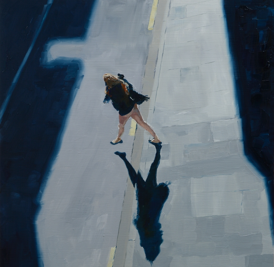 Step / oil on board / 30 x 30cm / 2015 / Private Collection
