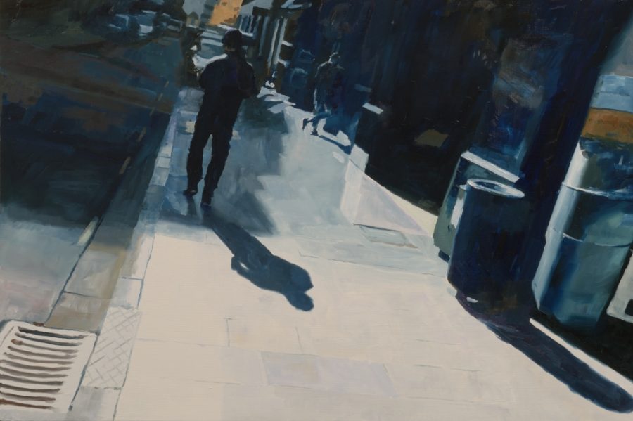 High Street / oil on board / 40 x 61 cm / 2016 / Private collection
