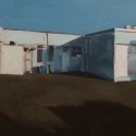 Northcote - empty car park / oil on board / 36 x 47 cm / 2018 / Private collection thumbnail