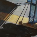Queen St scaffolding / oil on board / 72 x 50 cm / 2018 thumbnail