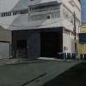 Melrose St buildings / oil on board / 36 x 47 cm / 2018 / Private collection thumbnail