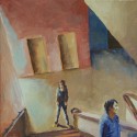 Stairwell / oil on canvas / 30 x 30 cm / 2008 thumbnail