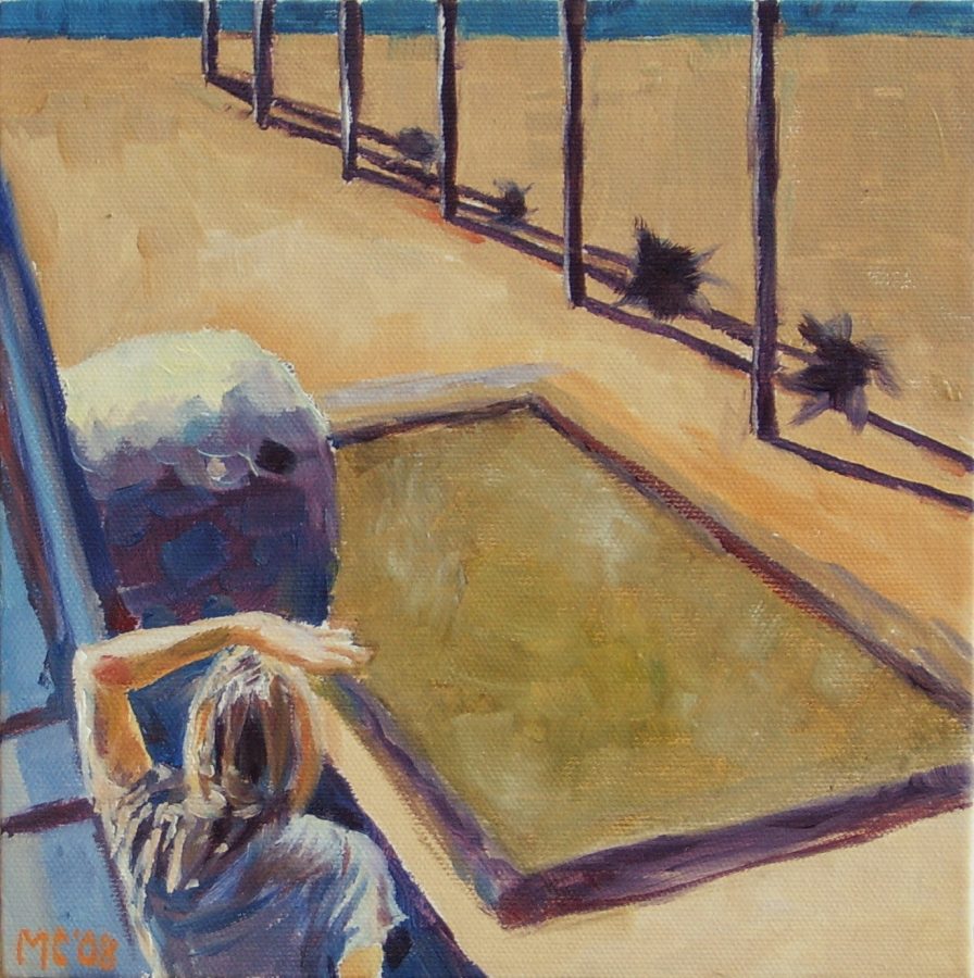 View / oil on canvas / 20 x 20 cm / 2008
