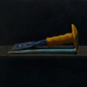Chisels / oil on board / 36 x 36 cm / 2019 / Private collection thumbnail