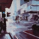 Britomart 01 / oil on card / A6 / Private collection thumbnail
