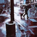 Britomart 05 / oil on card / A6 / Private collection thumbnail