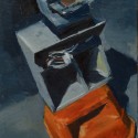 Post Box / oil on canvas panel / 23 x 18 cm / 2020 thumbnail