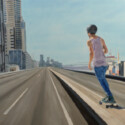 Expressway Skater ii / Oil on board / 82 x 122 cm / 2018 thumbnail