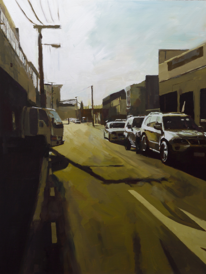 Putiki Street / oil on board / 800 x 600 mm / Private collection