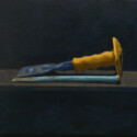 Chisels / oil on board / 36 x 36 cm / 2019 / Private collection thumbnail